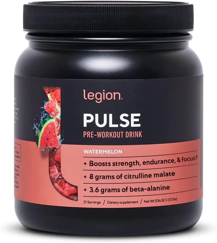 Legion Pulse Watermelon Scientific Pre Workout Supplement