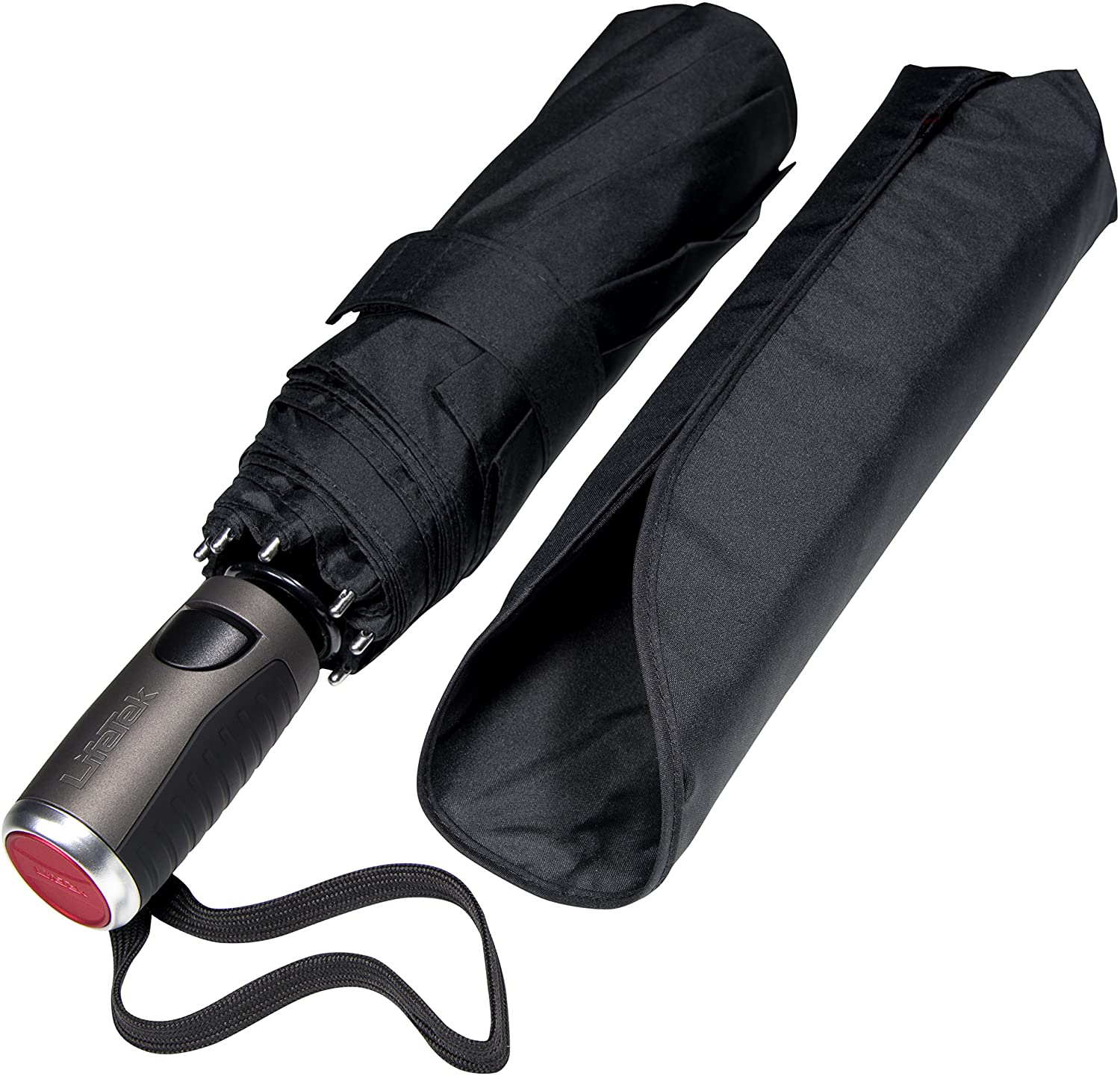 LIfeTek Automatic & Windproof Teflon Compact Umbrella