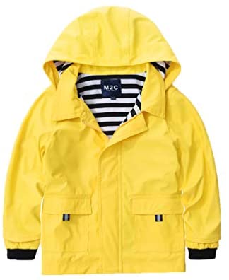 M2C Cotton Lined Hooded Waterproof Jacket For Boys