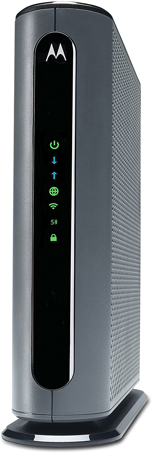 Motorola MG7700 24×8 Cable Modem & Dual Band WiFi Router