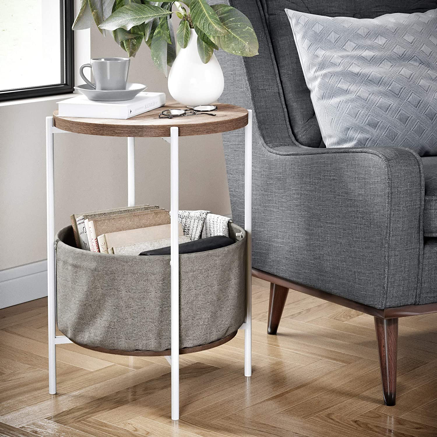 Nathan James Oraa Easy Assemble Side Table