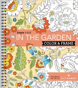 New Seasons In The Garden Color & Frame Coloring Book