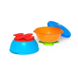 NUK First Essentials Toddler Tri-Suction Bowls, 2-Pack