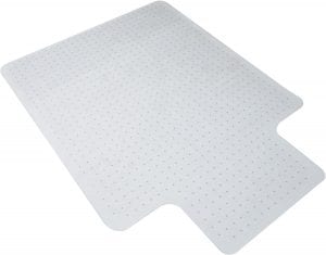 OFM Essentials Gripper Back Chair Mat For Carpeted Floors