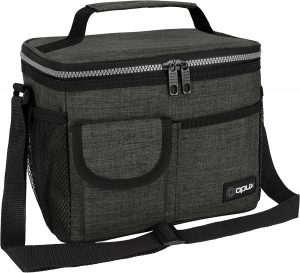 OPUX Adjustable Strap Seamless Lunch Box