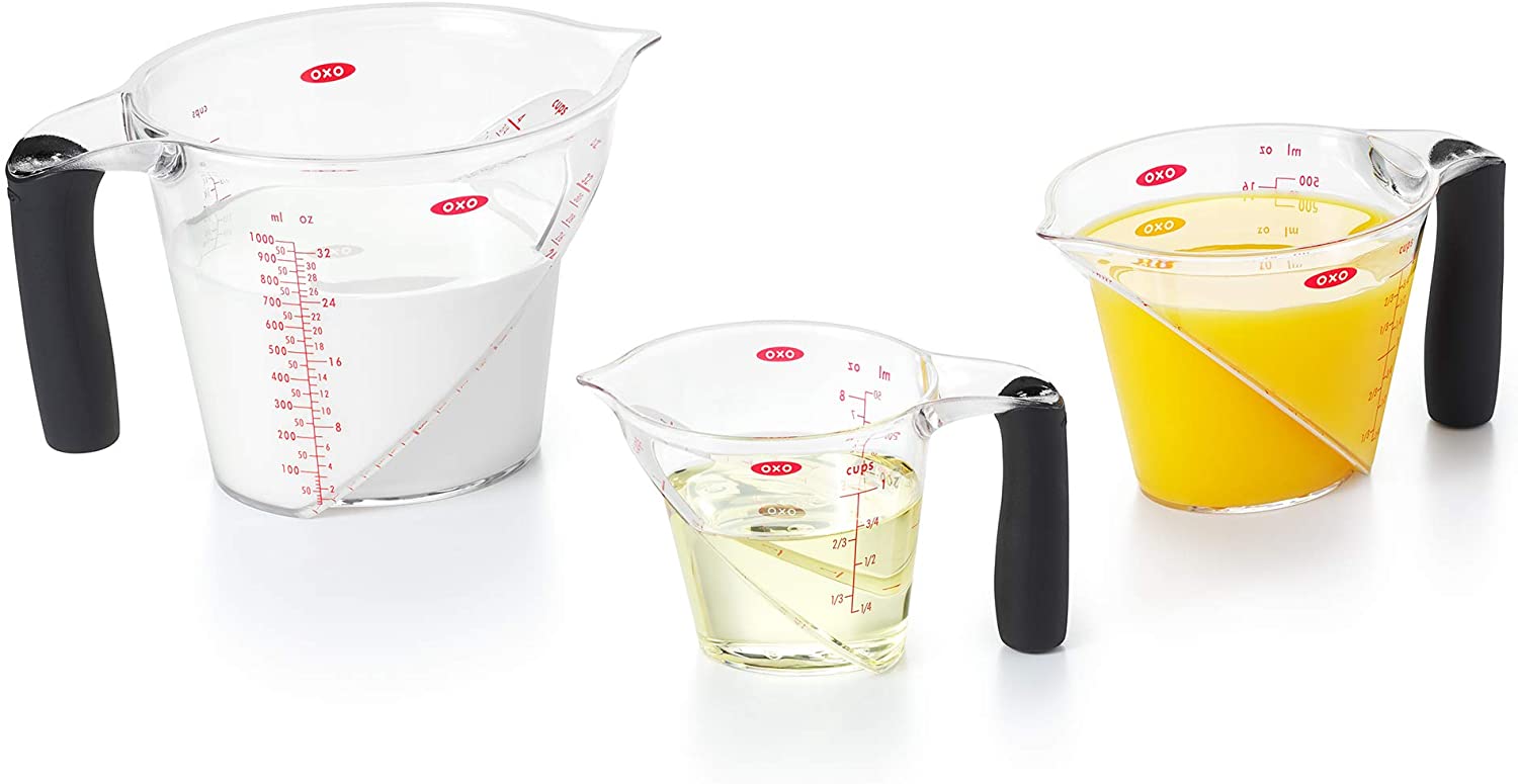 OXO Good Grips BPA-Free Liquid Measuring Cups, 3-Piece