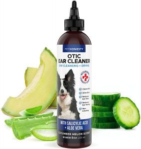 PetHonesty Dog Ear Cleanser & Ear Infection Solution