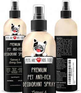 Pets Are Kids Too Anti-Itch Vitamin-Infused Dog Deodorant Spray