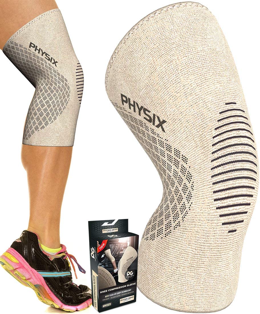 Physix Gear Sport Anti-Pilling Compression Knee Support Brace