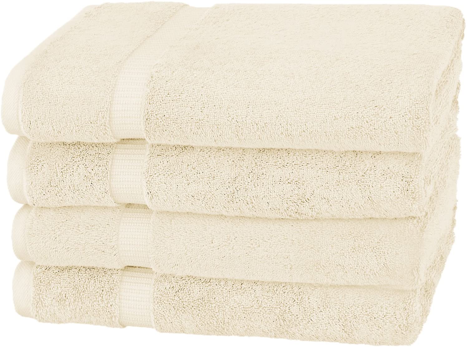 Pinzon Absorbent Organic Cotton Bath Towel, Set Of 4