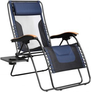 PORTAL Extra Large Zero Gravity Recliner Chair & Side Table