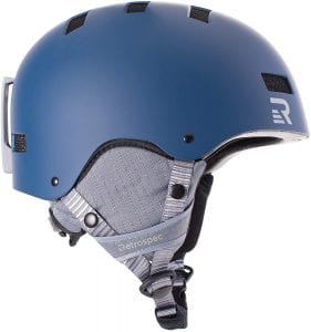 Retrospec Traverse H1 Convertible Adult Ski, Snowboard & Bike Helmet
