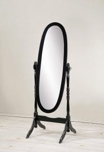 Roundhill Furniture Queen Anna Freestanding Full-Length Mirror