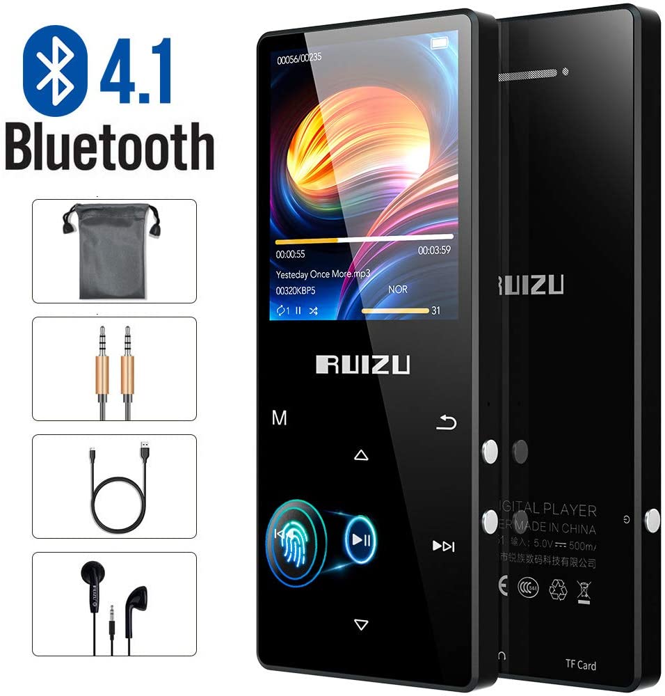 RUIZU D51 Bluetooth 4.1 Mp3 Player