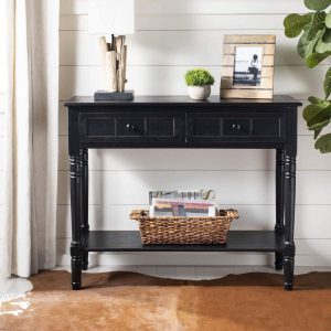 Safavieh Traditional Wood Console Table For Entryway