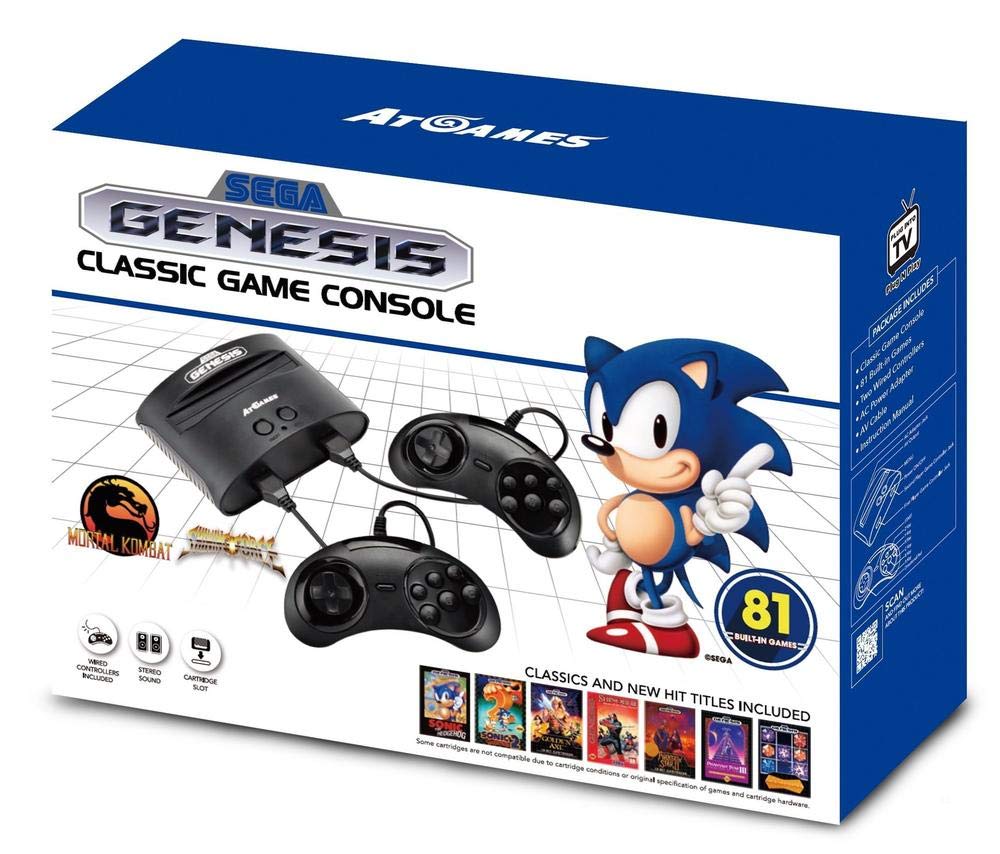 Sega Genesis Classic Gaming Console System
