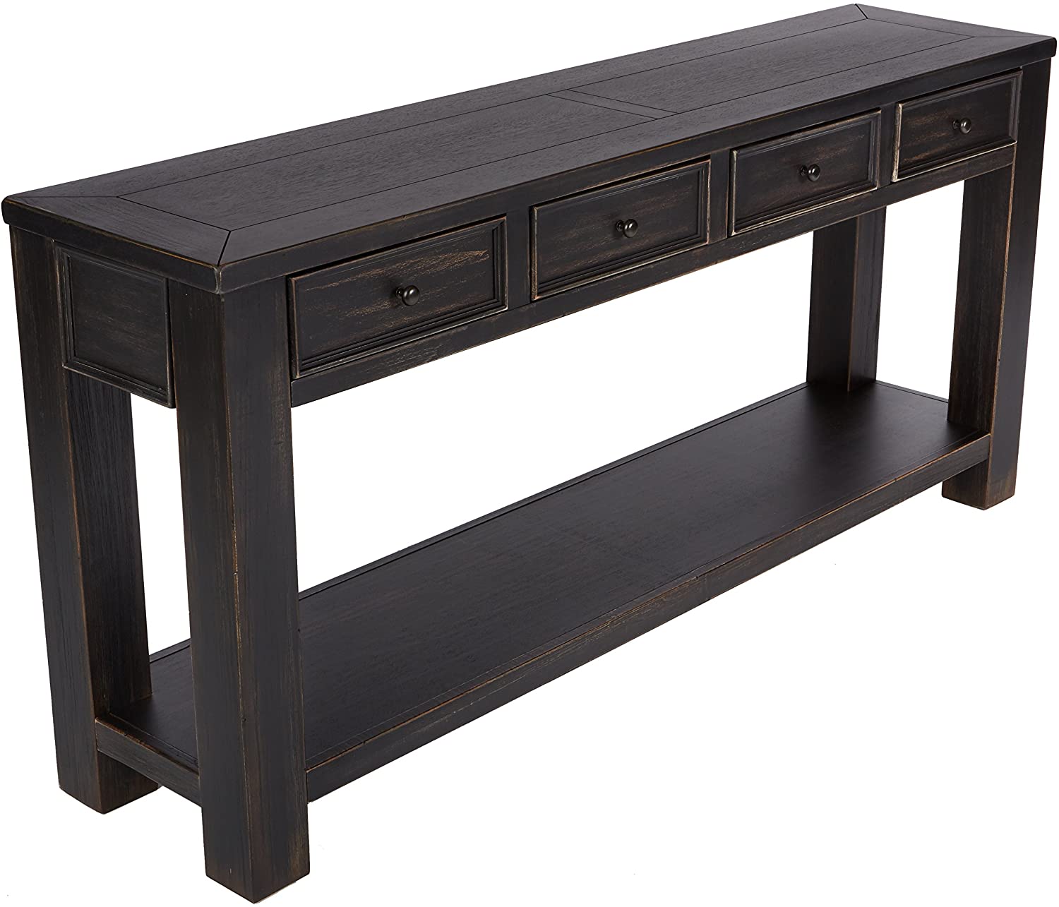 signature designashley classic console table for entryway