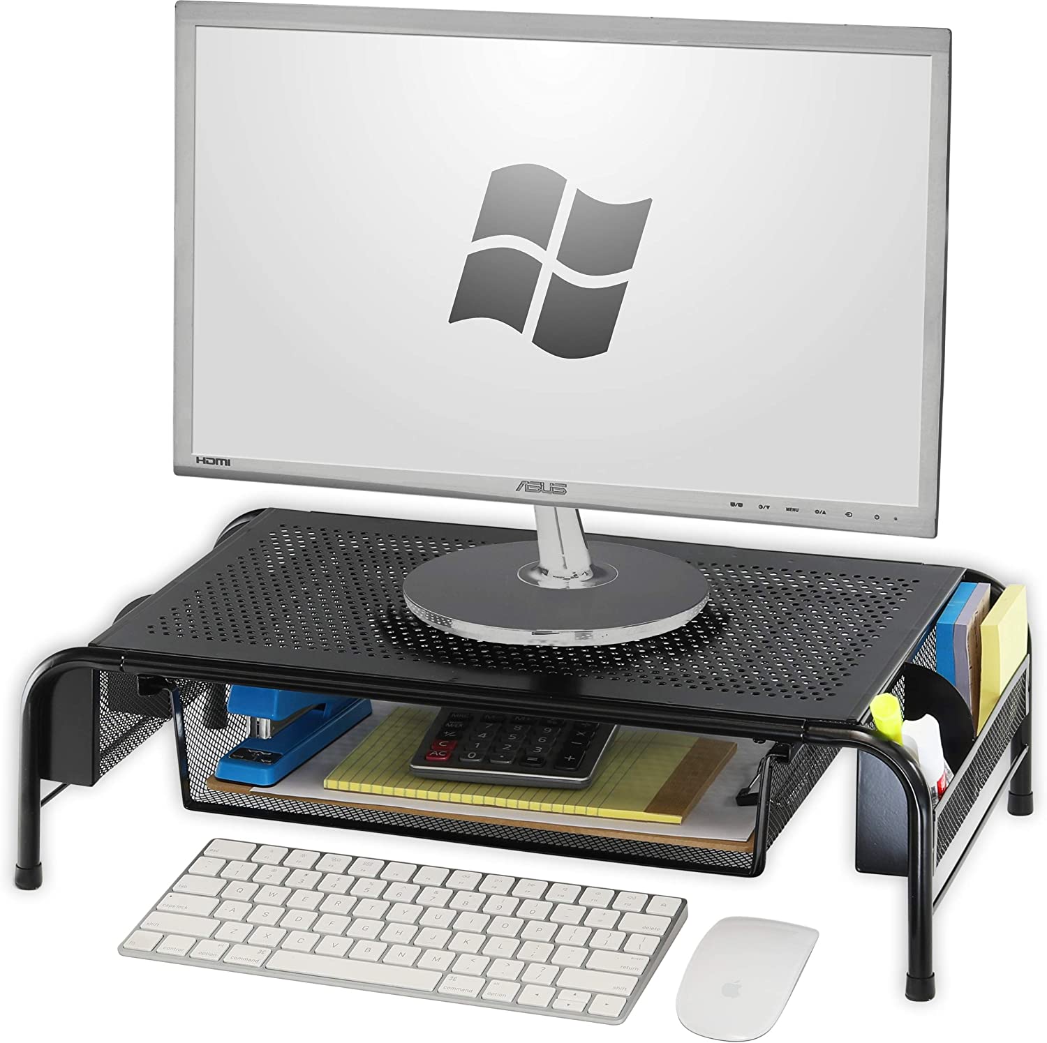 Simple Houseware Computer Stand Desk Organizer