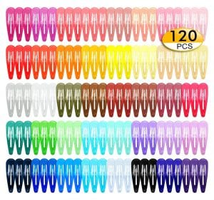 SWSTINLING Eco-Friendly DIY Hair Clips, 120-Pack