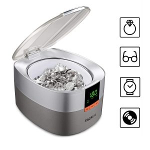 Tacklife Compact Digital Ultrasonic Jewelry Cleaner