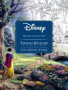 Thomas Kinkade Disney Dreams Collection Coloring Book