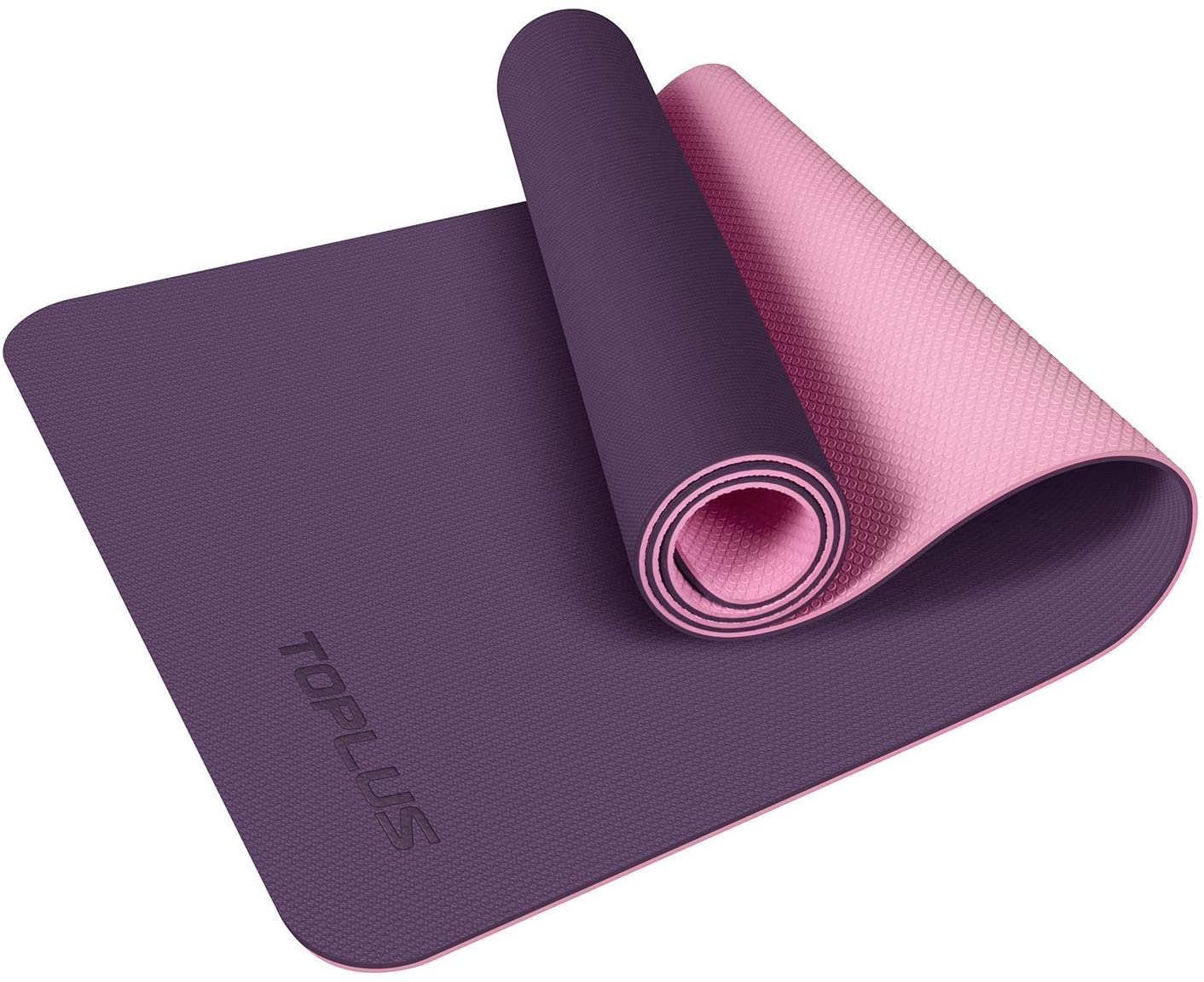 TOPLUS Non-Slip 1/4-Inch TPE Pro Yoga Mat