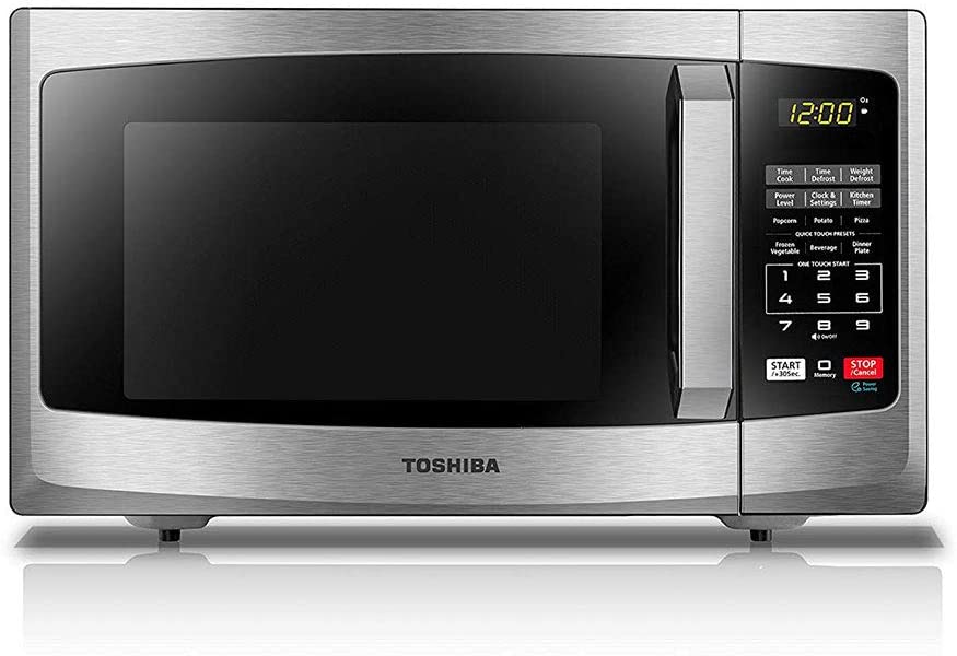 Toshiba EM925A5A-SS 900W Stainless Microwave Oven, 0.9 Cu-Feet
