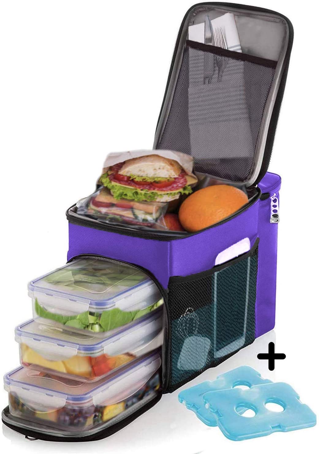 Container Travel Fruit Storage Pouch Snack Bag Lunch Box Lunch Bag Sandwich Box
