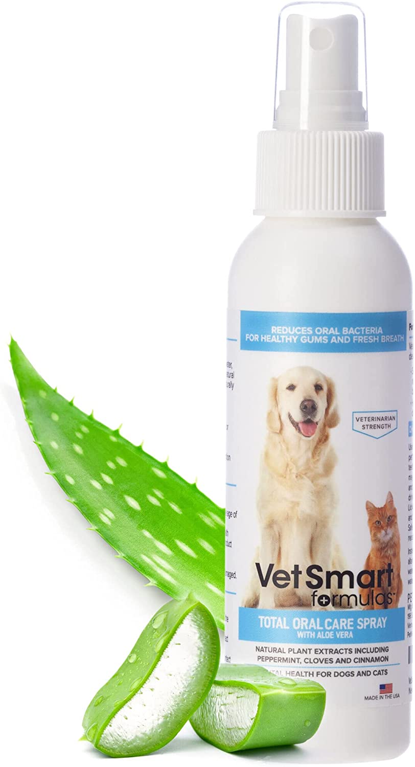 VetSmart Formulas Aloe Vera Total Oral Care Dog Breath Spray
