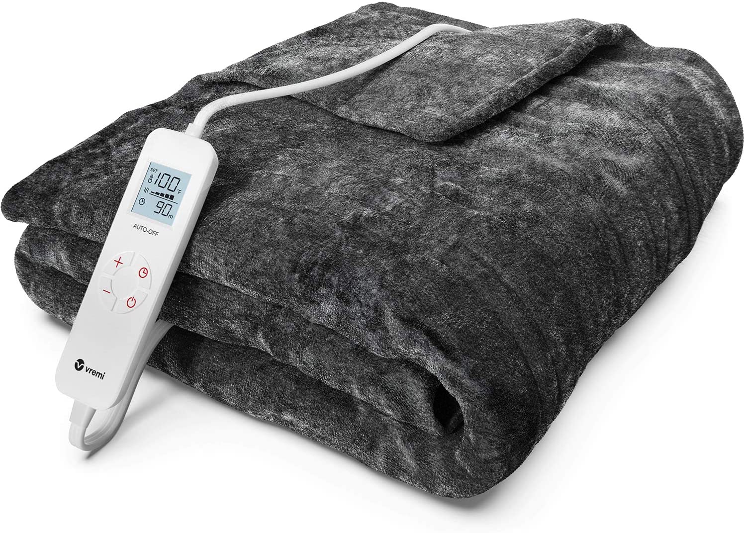 Vremi Extra Soft Micro-Thin Wires Electric Blanket