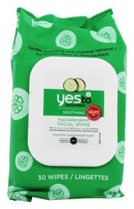 Yes To Cucumbers Nourishing Gentle Face Wipes, 30-Count