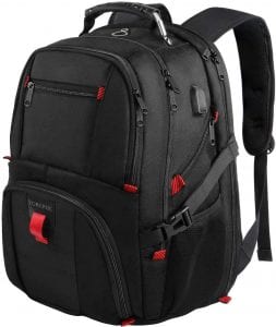 YOREPEK College Organizational Technology-Friendly Backpack