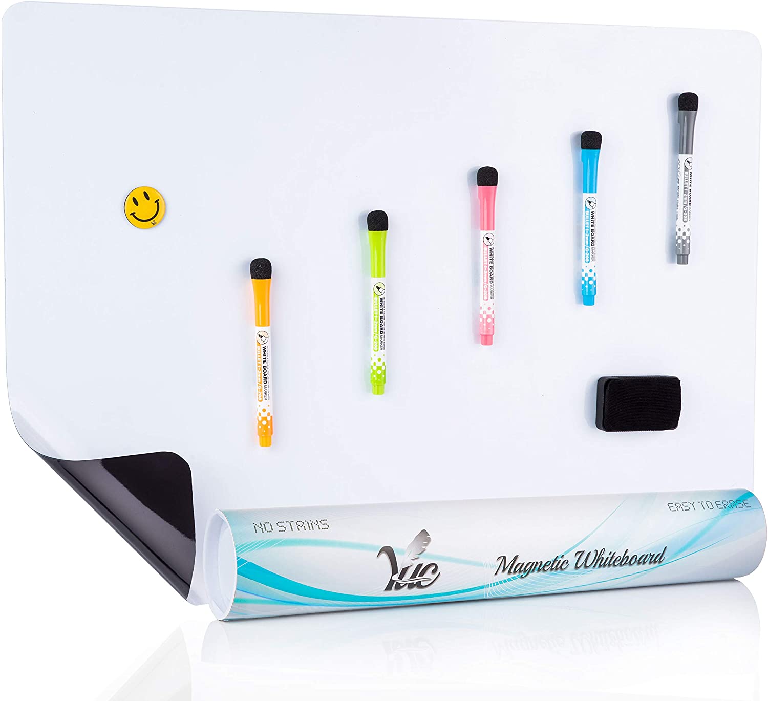 Yuc Roll-Up Flexible Magnetic Dry Erase White Board