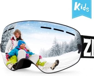 ZIONOR Lagopus X Mini Kids Snow Goggles
