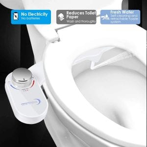Zomma Self Cleaning Bidet Seat Attachment
