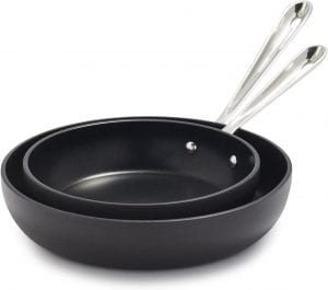 All-Clad HA1 Hard Anodized Nonstick Fry Pan Cookware Set