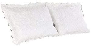 ALL FOR YOU Cotton Quilted Pillow Shams, 2-Pack