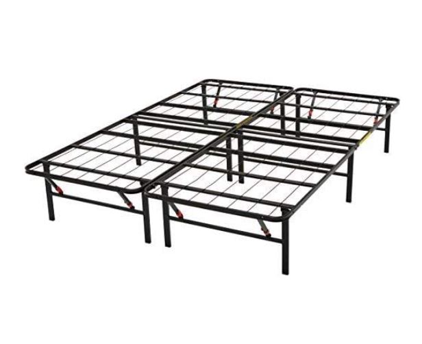 AmazonBasics Supportive Under-Bed Storage Full Size Bed Frame