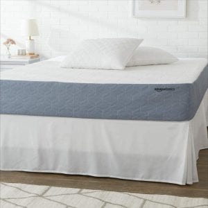 AmazonBasics Hypoallergenic Quilted Cover Cooling Mattress