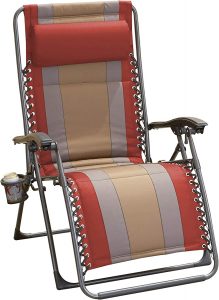 AmazonBasics Removable Headrest Beach Chair
