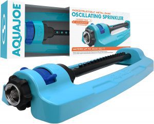 Aqua Joe SJI-OMS16 Oscillating Lawn Sprinkler