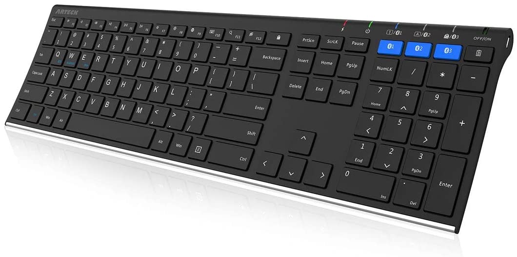 Arteck Ergonomic Bluetooth Keyboard For Mac & Windows