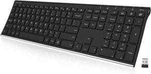 Arteck Ergonomic Compact Bluetooth Keyboard