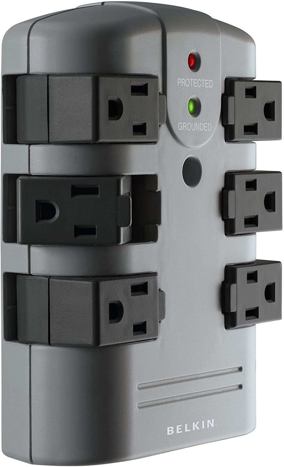 Belkin 6-Outlet Pivot-Plug In-Wall Surge Protector