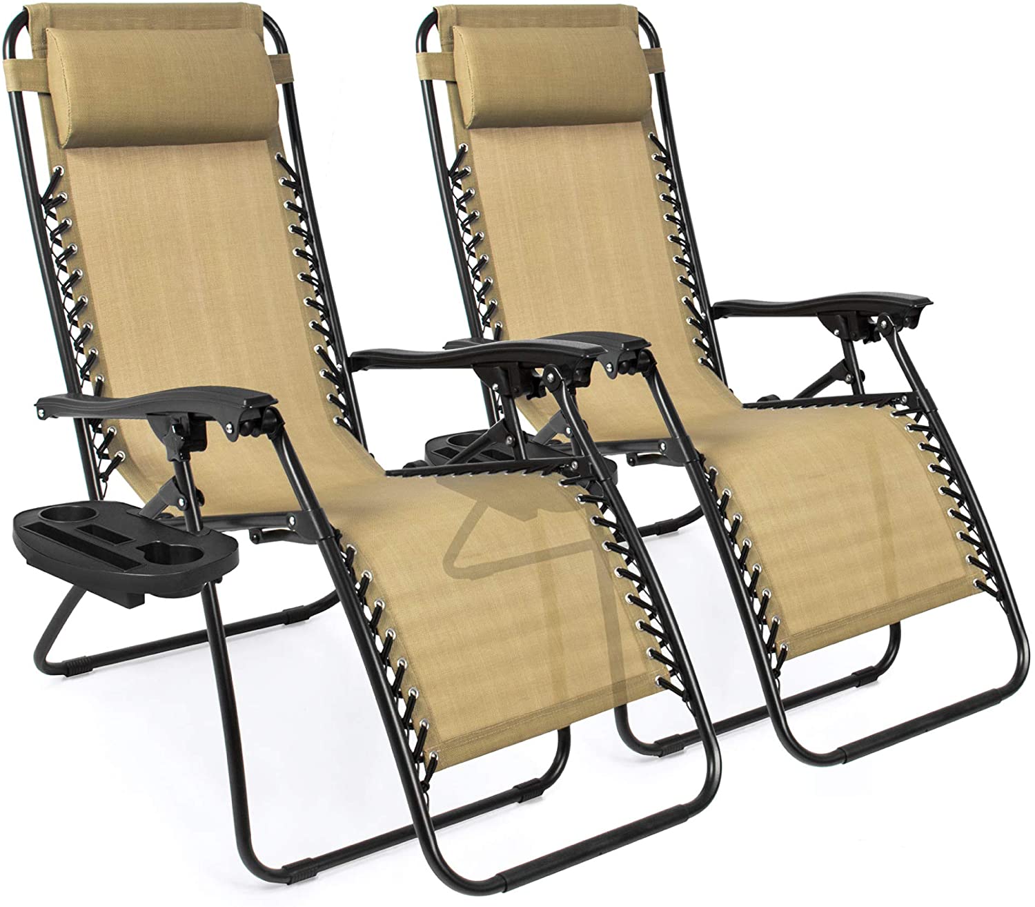 Best Choice Products Patio Chairs Outdoor Furniture, 2-Piece
