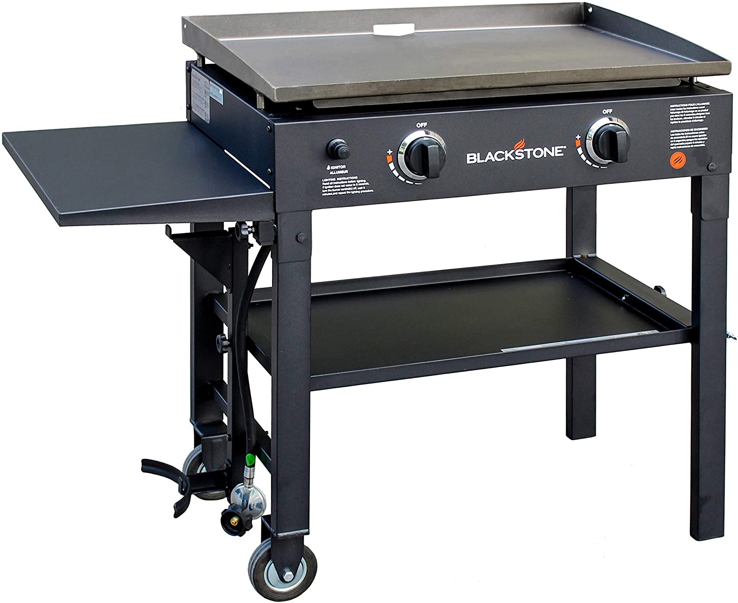 Blackstone Restaurant Style Flat Top Gas Griddle Station, 28-Inch