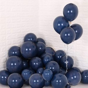 Brontothere Premium Birthday Metallic Balloons, 50-Piece