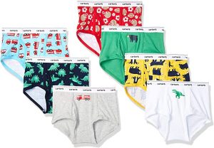 Carter’s Pull-On Boys’ Cotton Underwear, 7-Pack