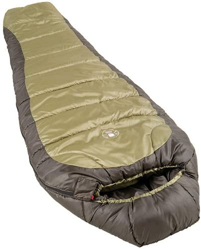 Coleman North Rim Big & Tall Mummy Camping Sleeping Bag For Adults