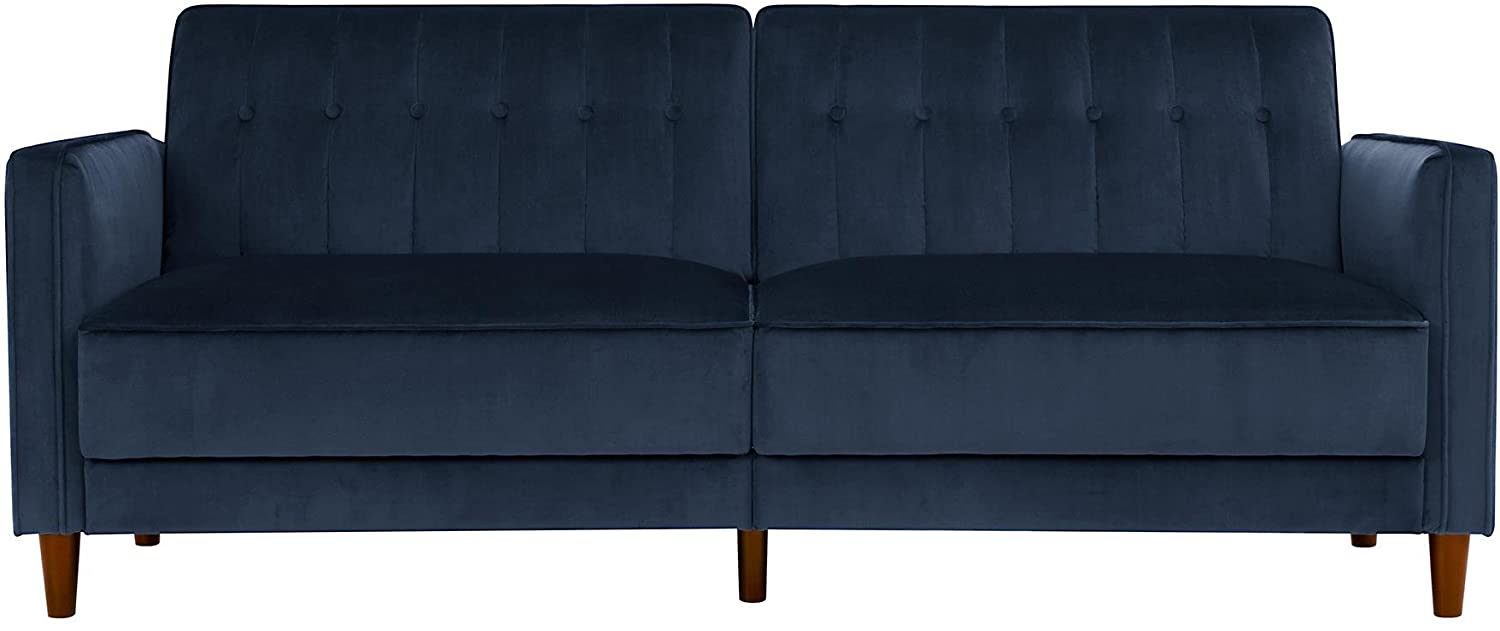 DHP Ivana Button Tufted Futon Couch